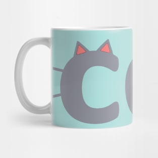 Grey cat Mug